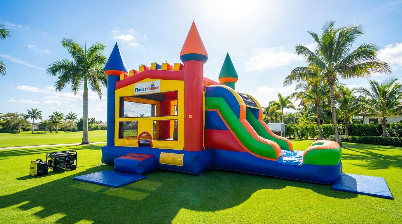 Colorful Bounce House