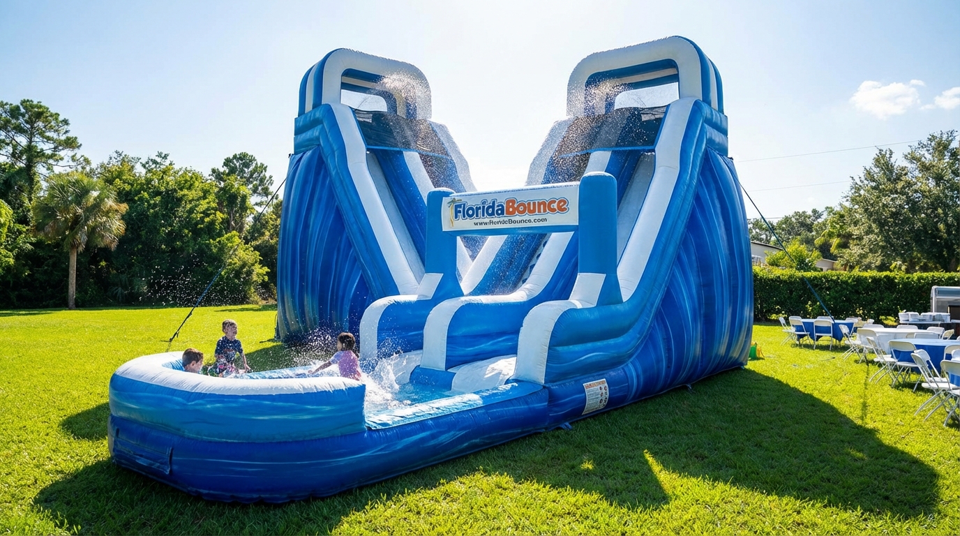 Giant Inflatable Water Slide