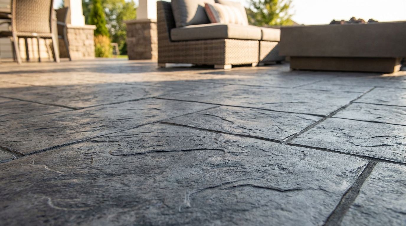 Stamped Patio