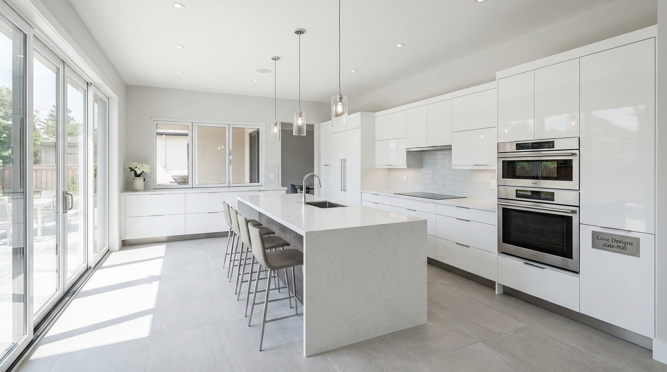 Modern kitchen remodel by Luxe Designs